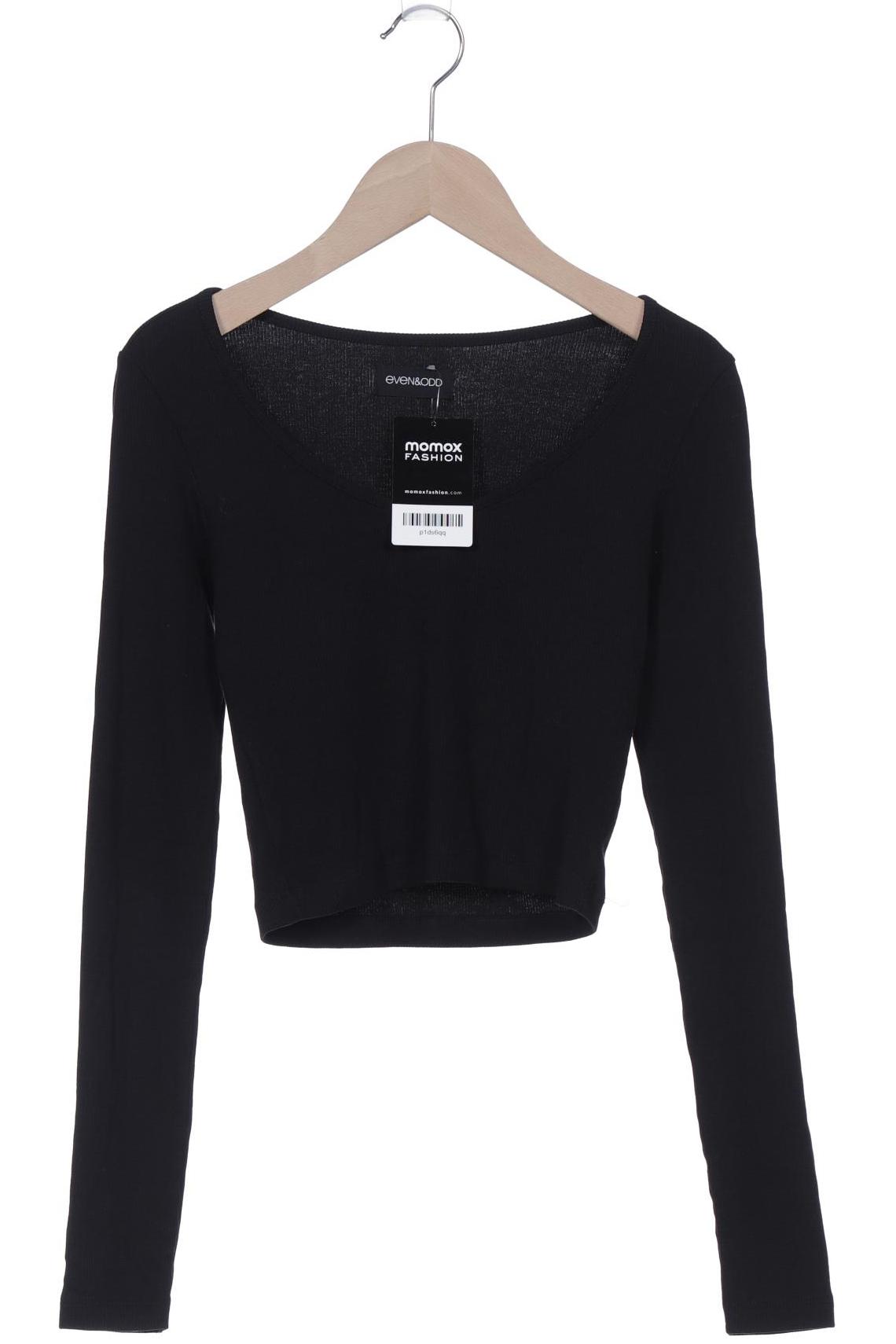 

even odd Damen Langarmshirt, schwarz, Gr. 34