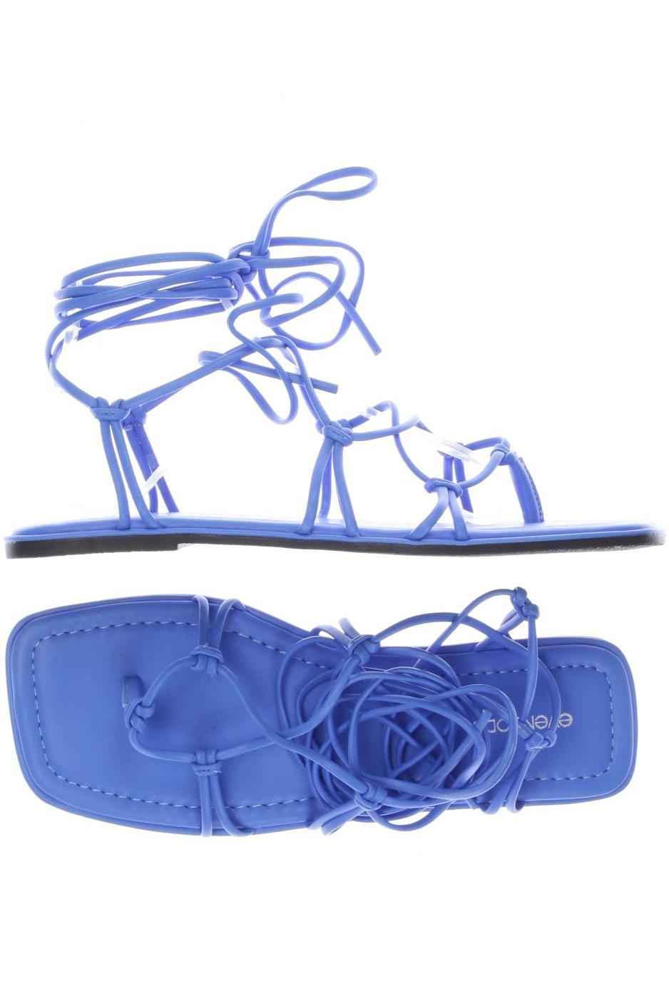 

even odd Damen Sandale, blau, Gr. 38
