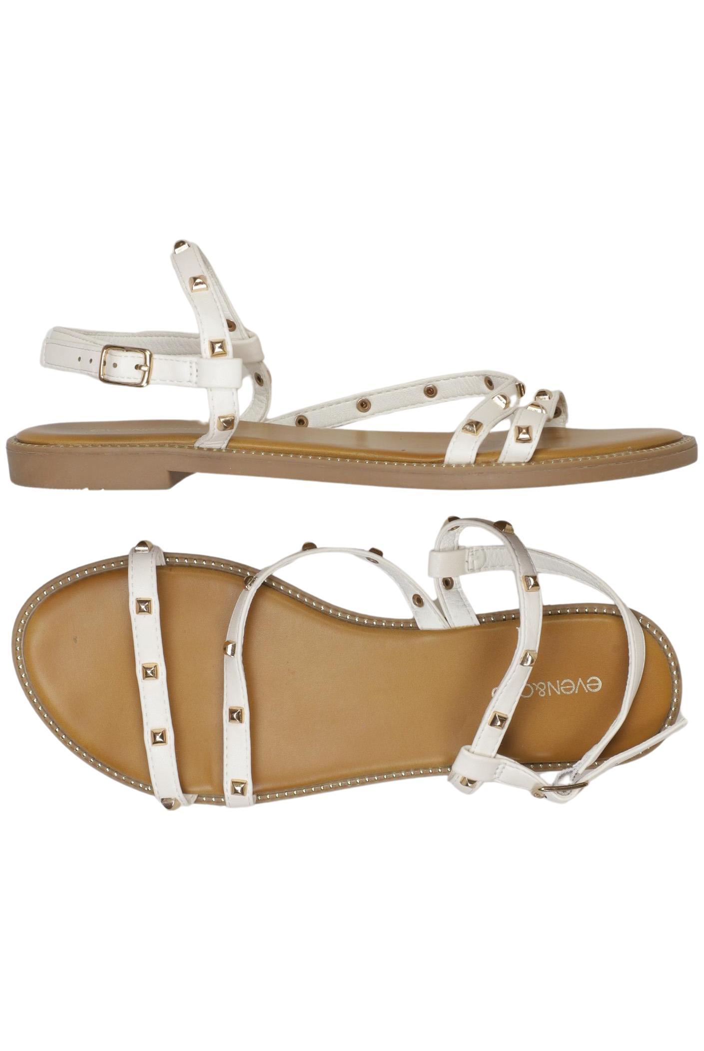 

even odd Damen Sandale, weiß, Gr. 37