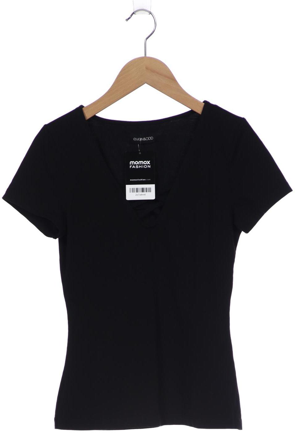 

even odd Damen T-Shirt, schwarz, Gr. 36