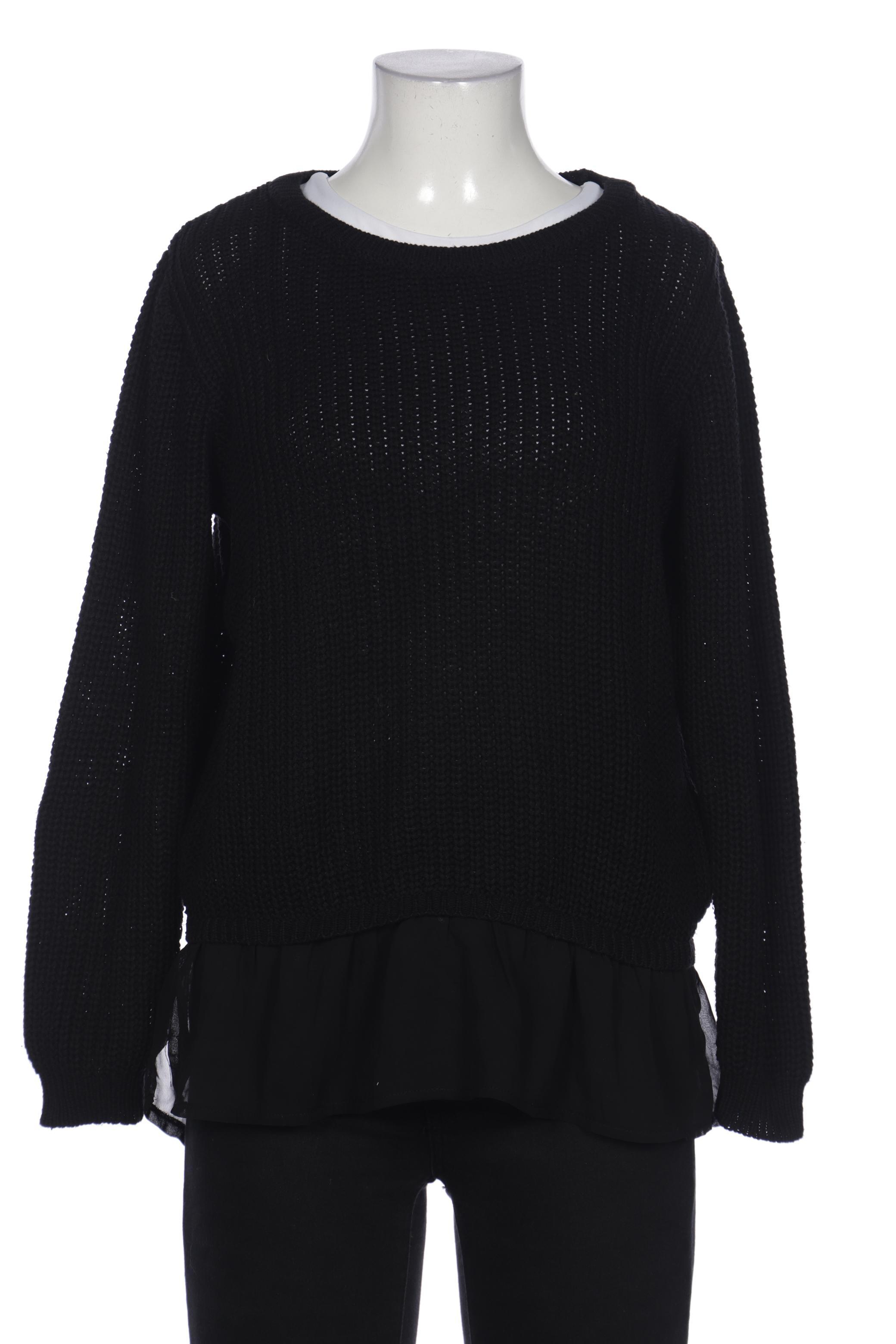 

even & odd Damen Pullover, schwarz