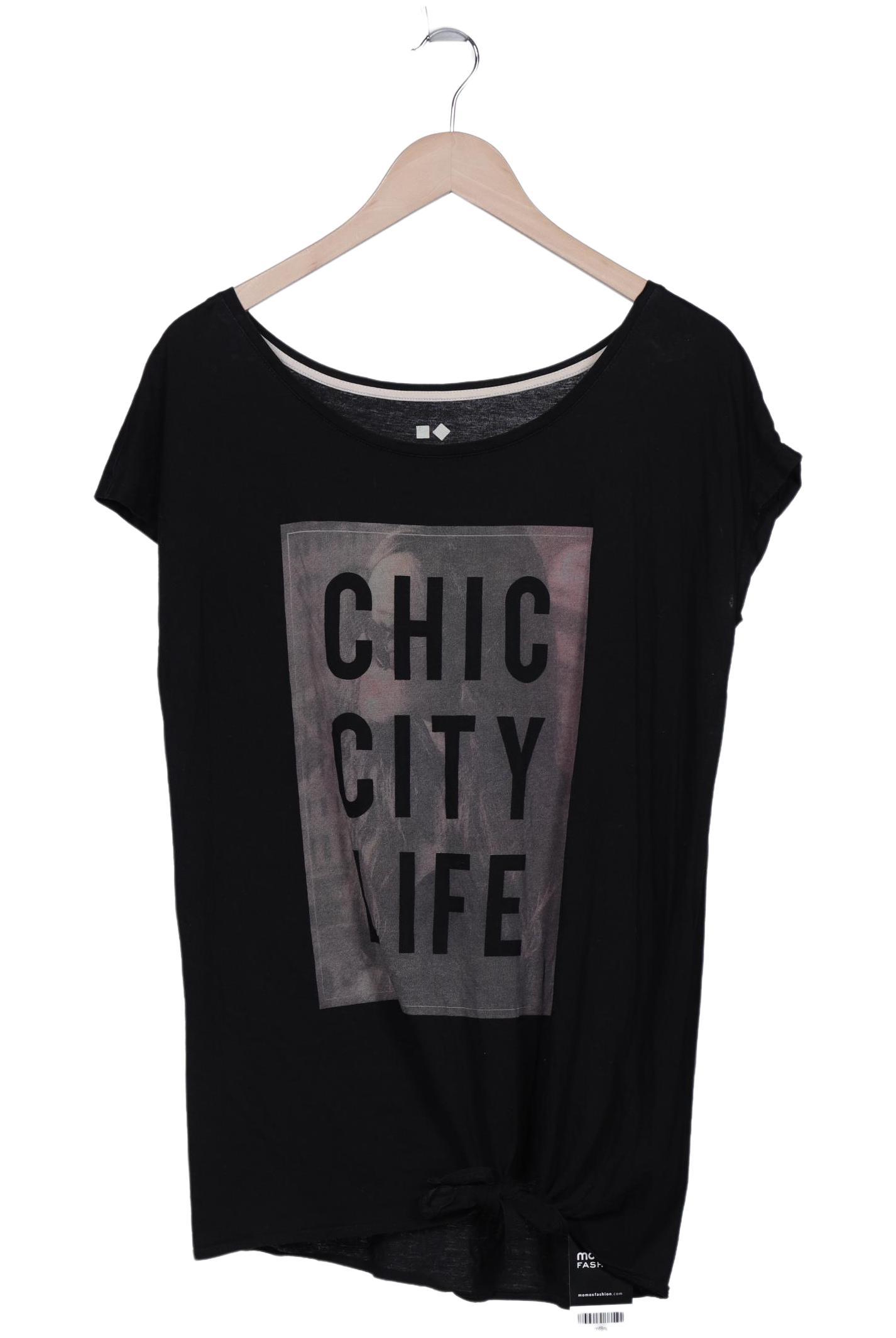

even odd Damen T-Shirt, schwarz, Gr. 42
