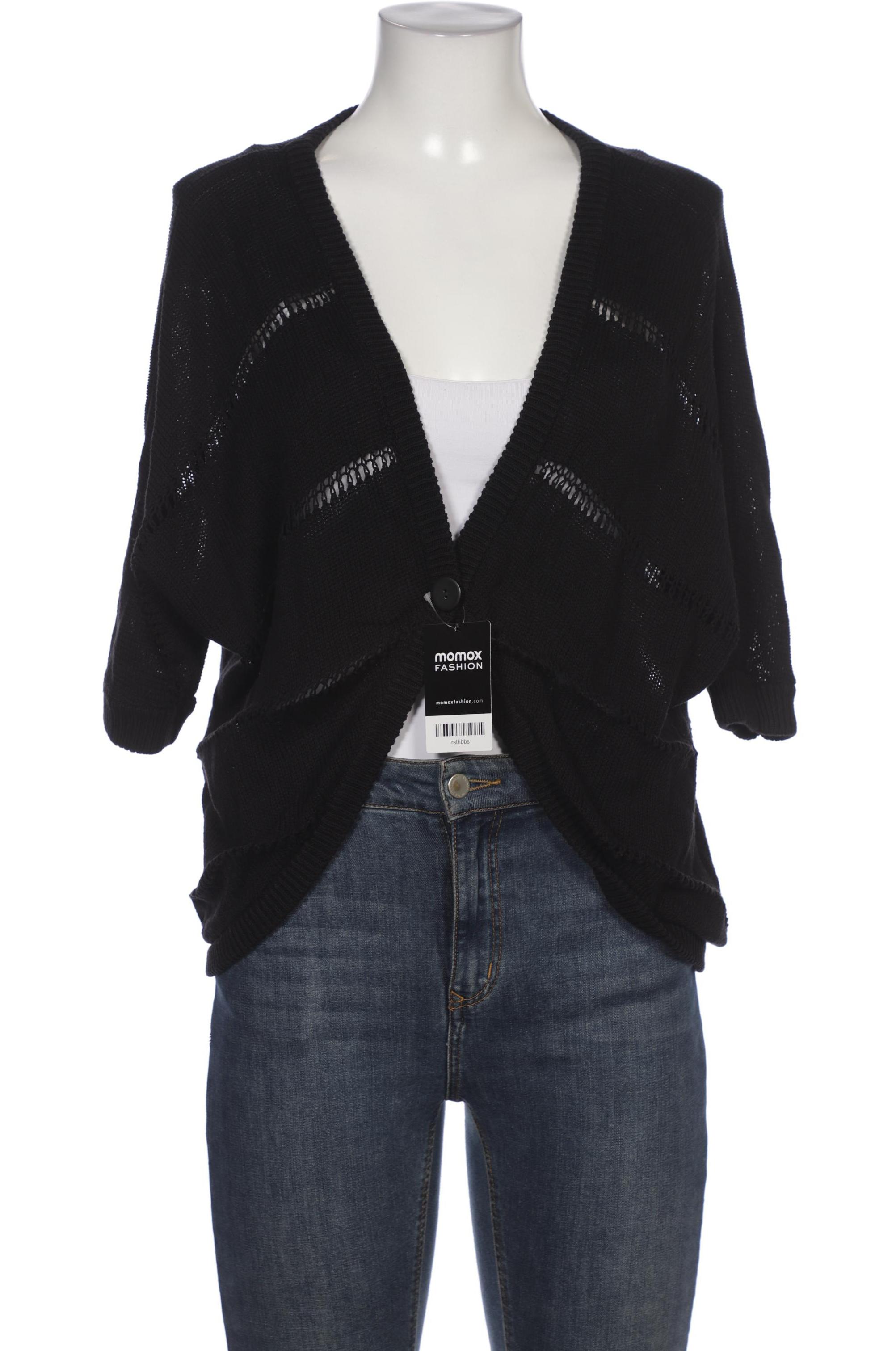 

even & odd Damen Strickjacke, schwarz