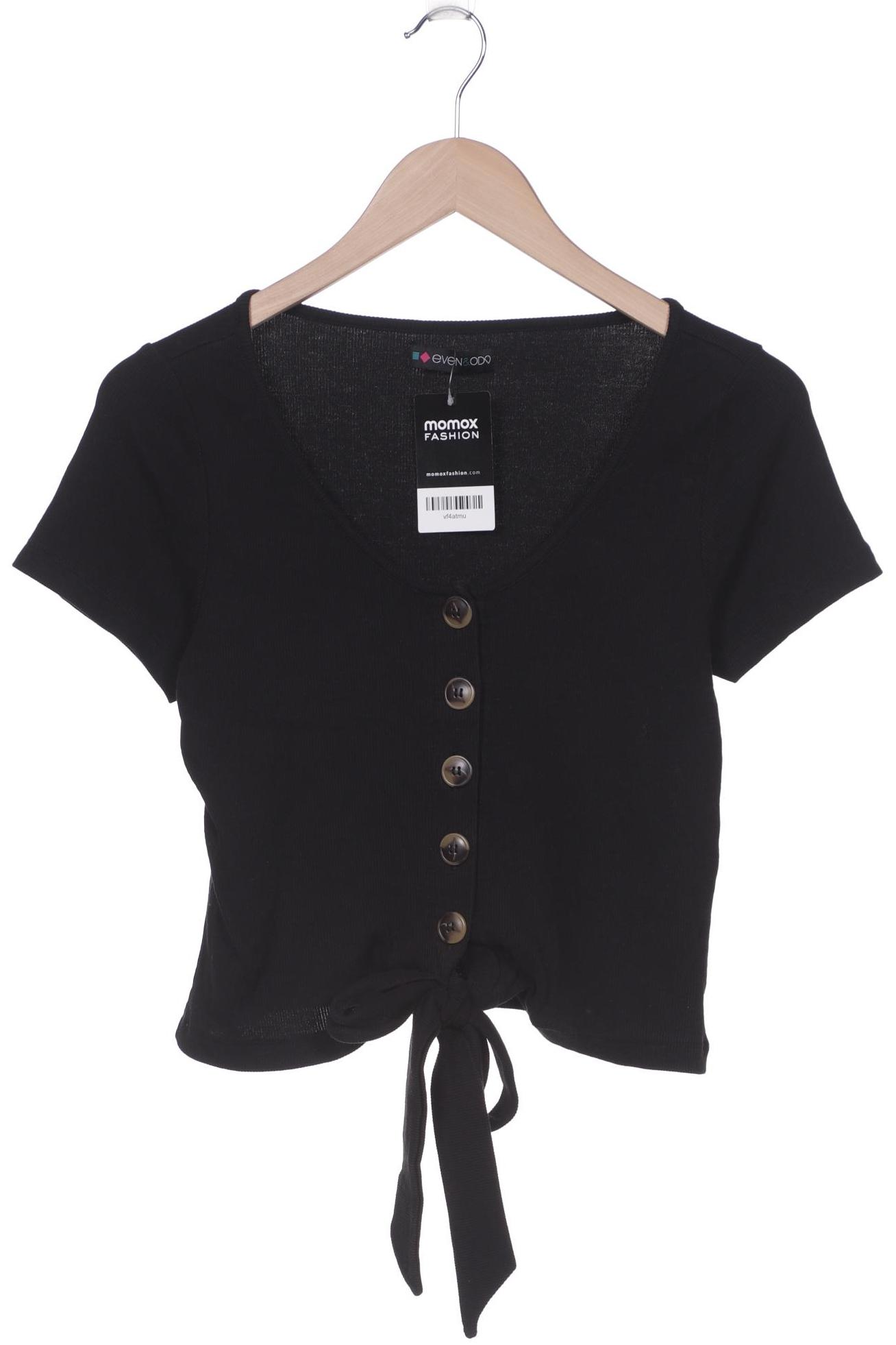 

even odd Damen T-Shirt, schwarz, Gr. 36
