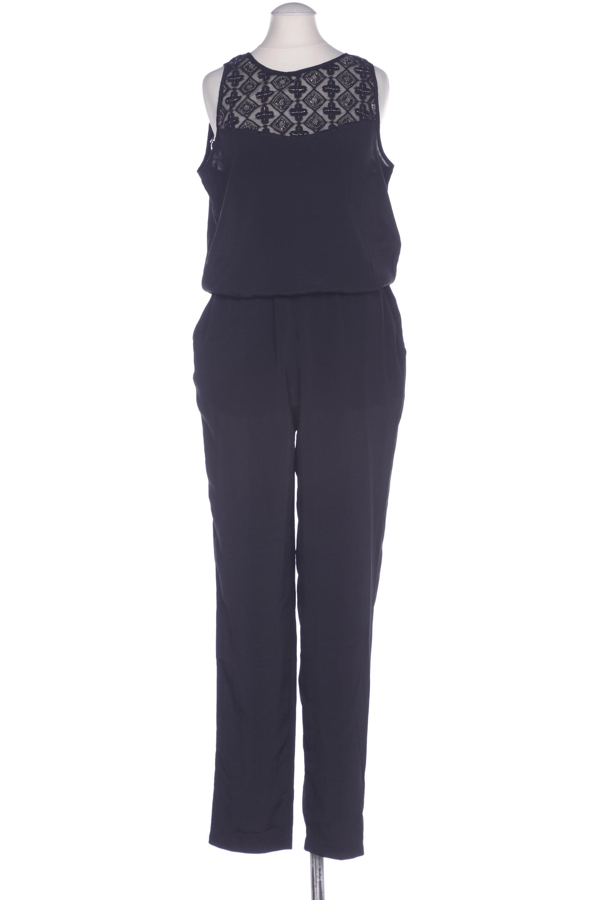 

even & odd Damen Jumpsuit/Overall, schwarz