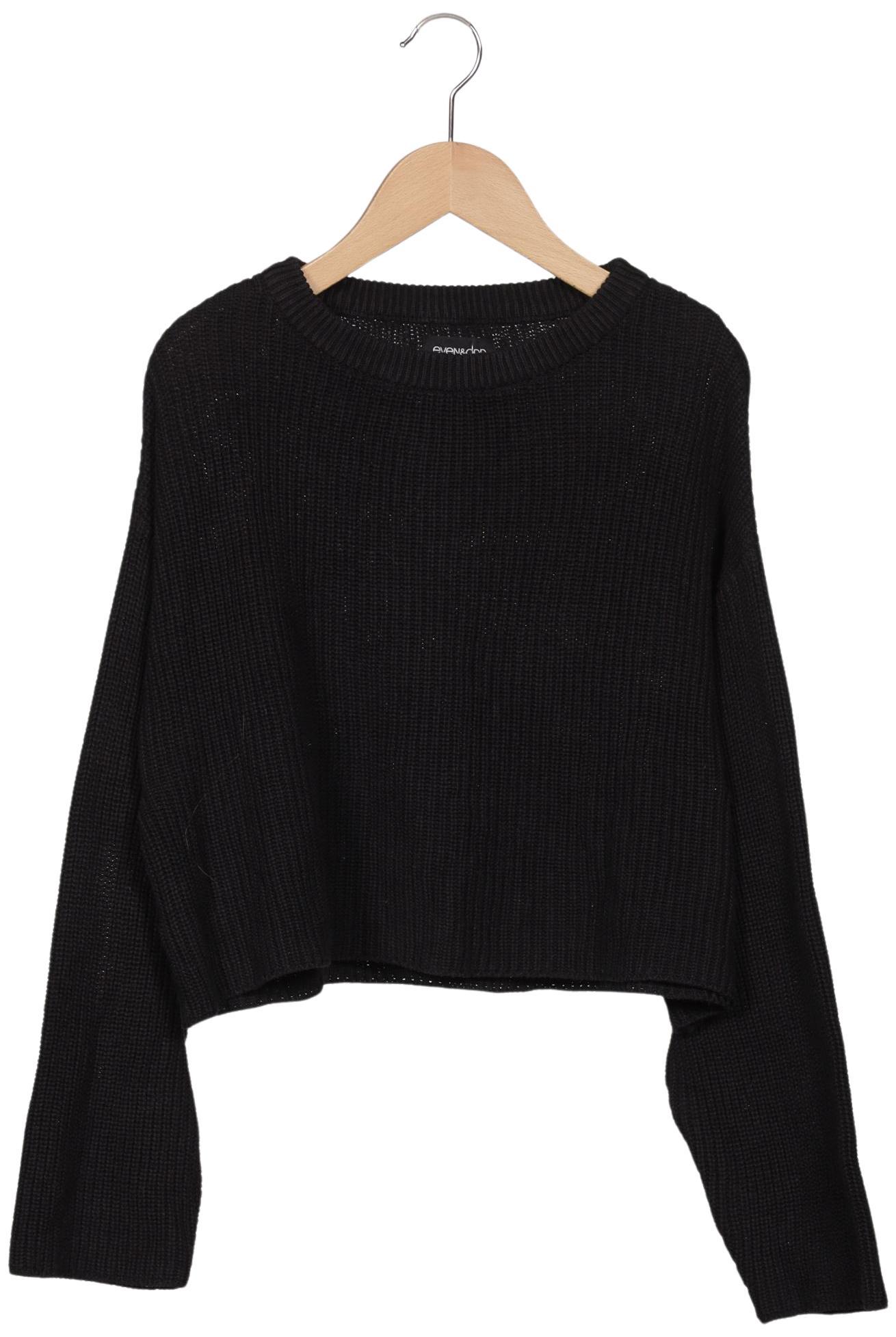 

even odd Damen Pullover, schwarz, Gr. 38