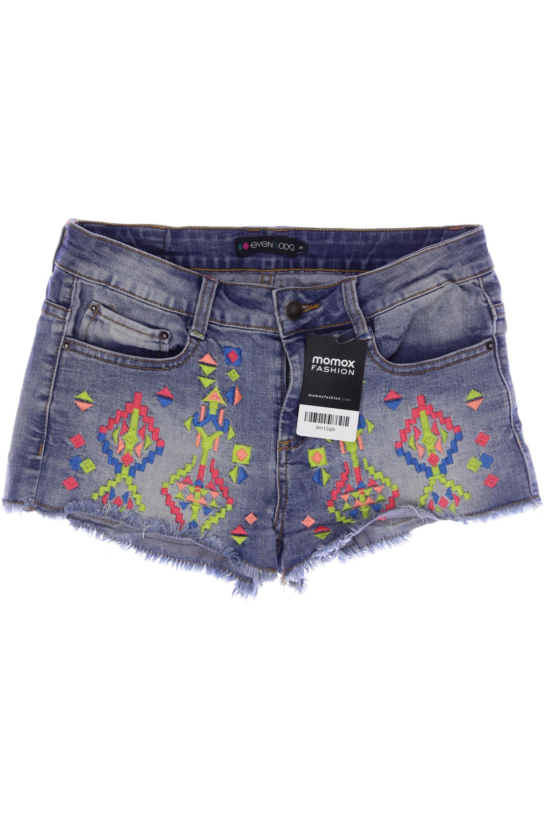 

even odd Damen Shorts, blau, Gr. 36