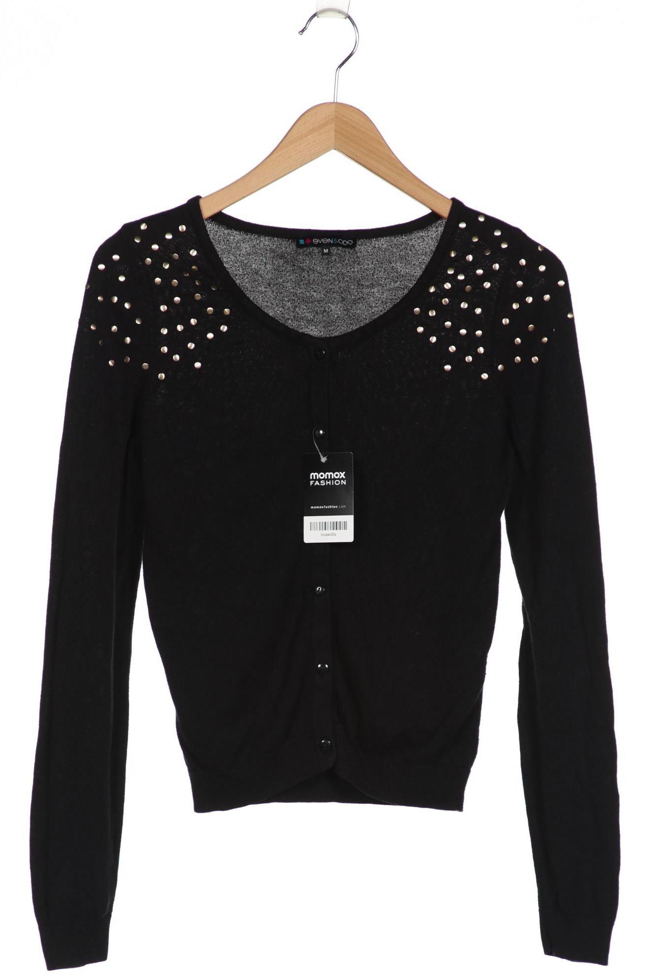 

even odd Damen Strickjacke, schwarz, Gr. 38