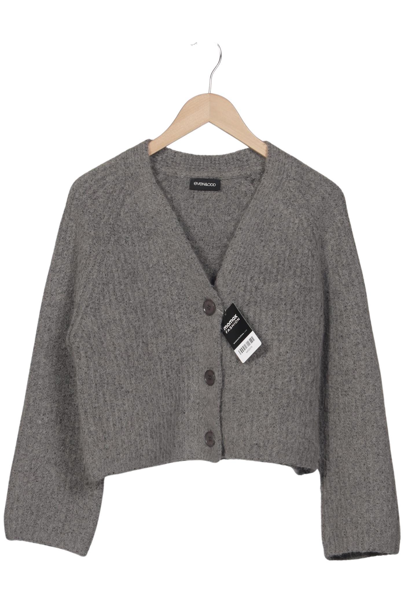 

even odd Damen Strickjacke, grau, Gr. 36