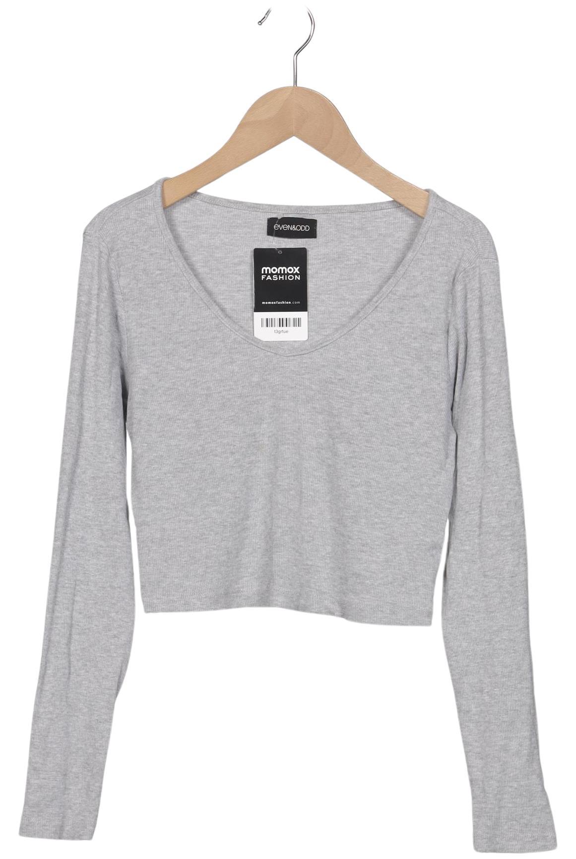 

even odd Damen Langarmshirt, grau, Gr. 38