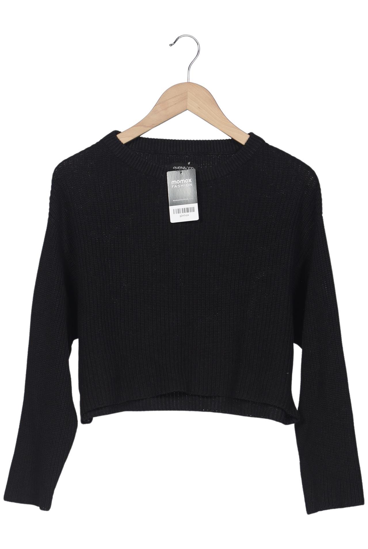 

even odd Damen Pullover, schwarz, Gr. 36