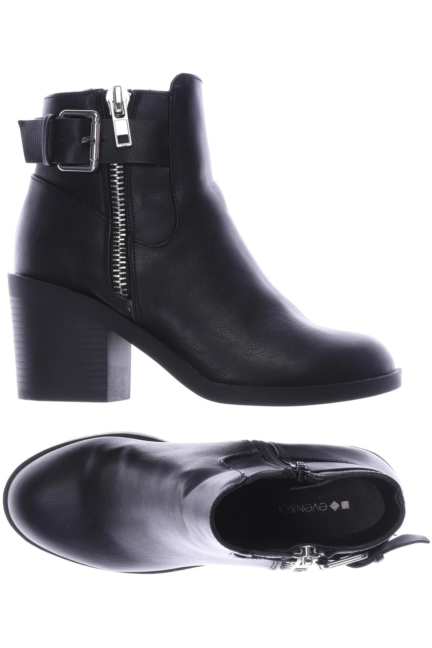 

even odd Damen Stiefelette, schwarz, Gr. 37