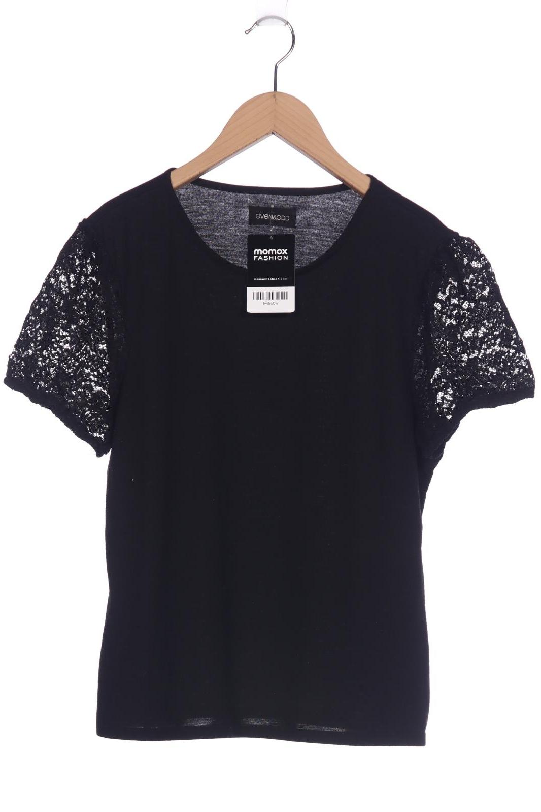 

even odd Damen T-Shirt, schwarz, Gr. 44