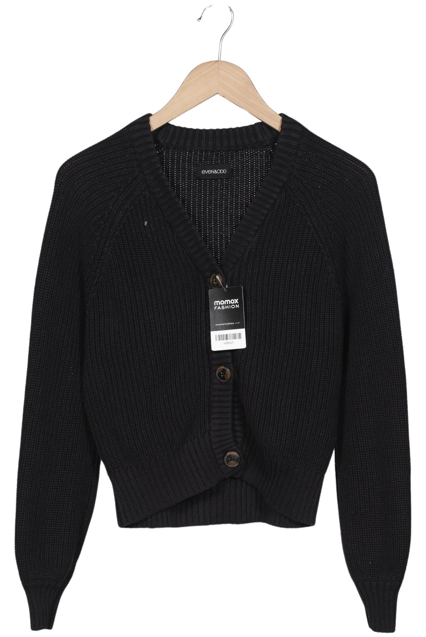 

even odd Damen Strickjacke, schwarz, Gr. 38