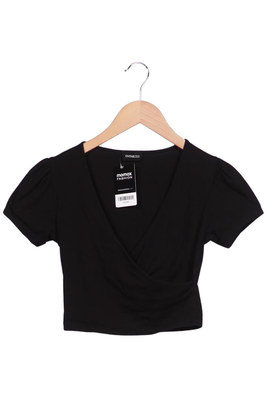 

even odd Damen T-Shirt, schwarz, Gr. 36