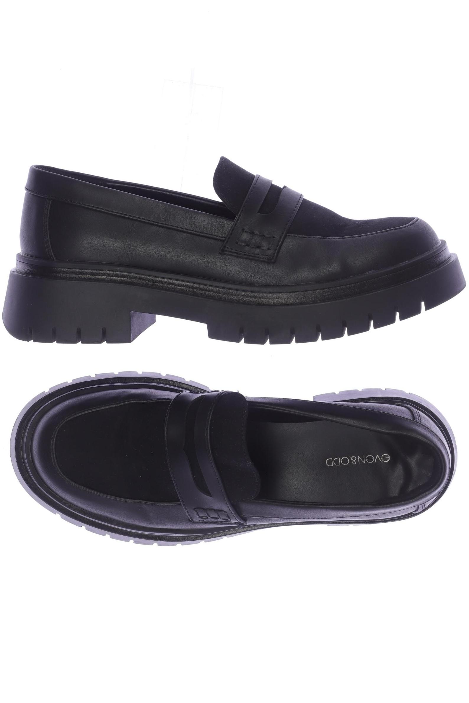 

even odd Damen Halbschuh, schwarz, Gr. 39