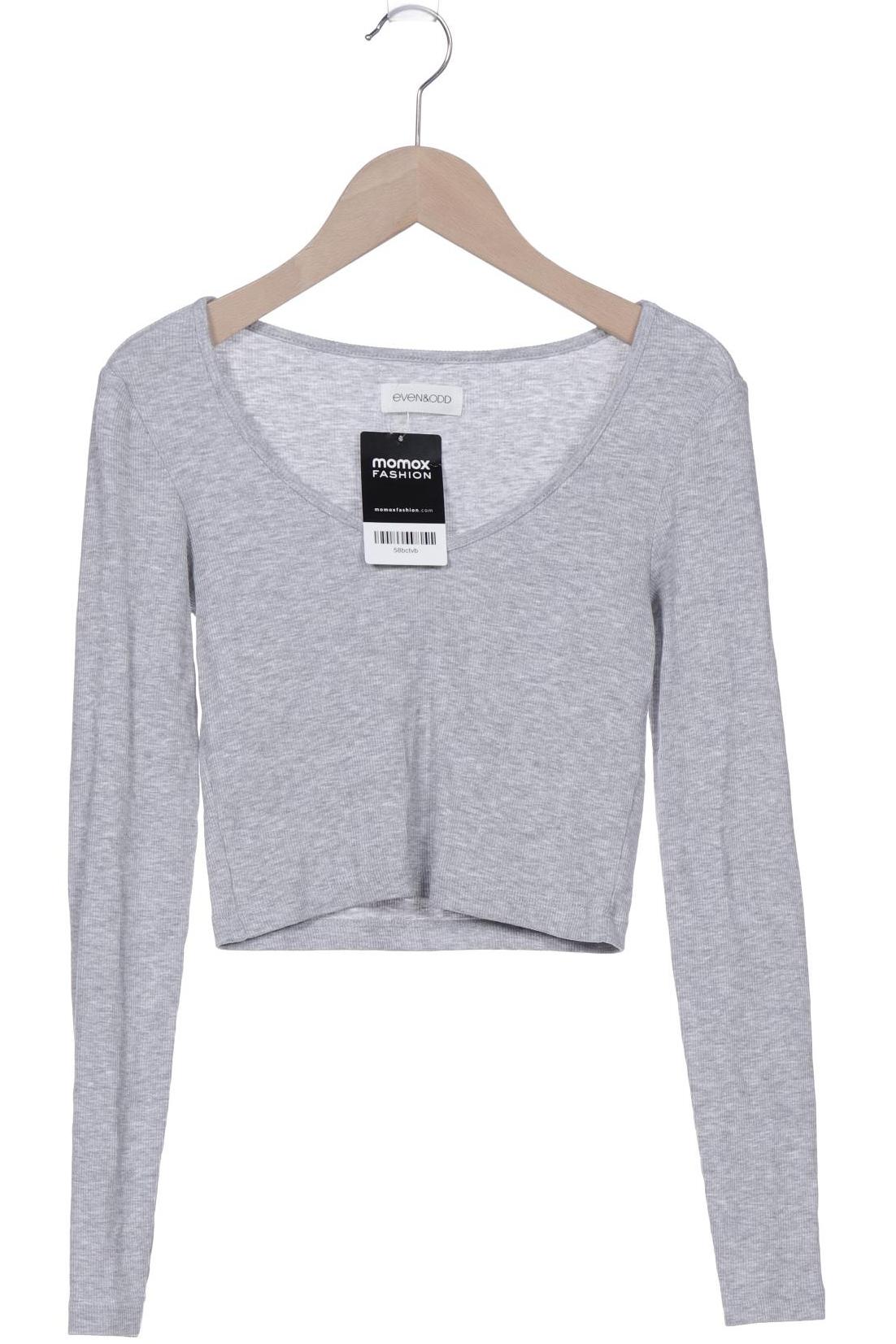 

even odd Damen Langarmshirt, grau, Gr. 34