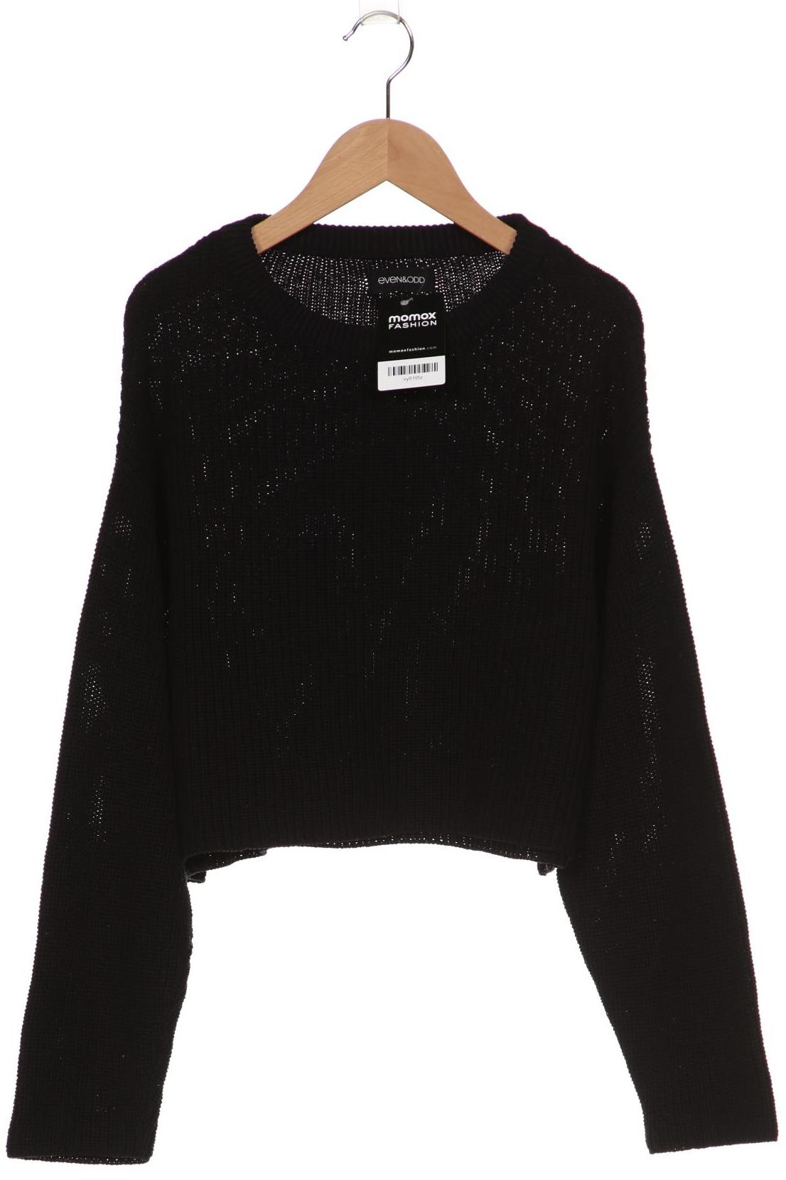 

even & odd Damen Pullover, schwarz