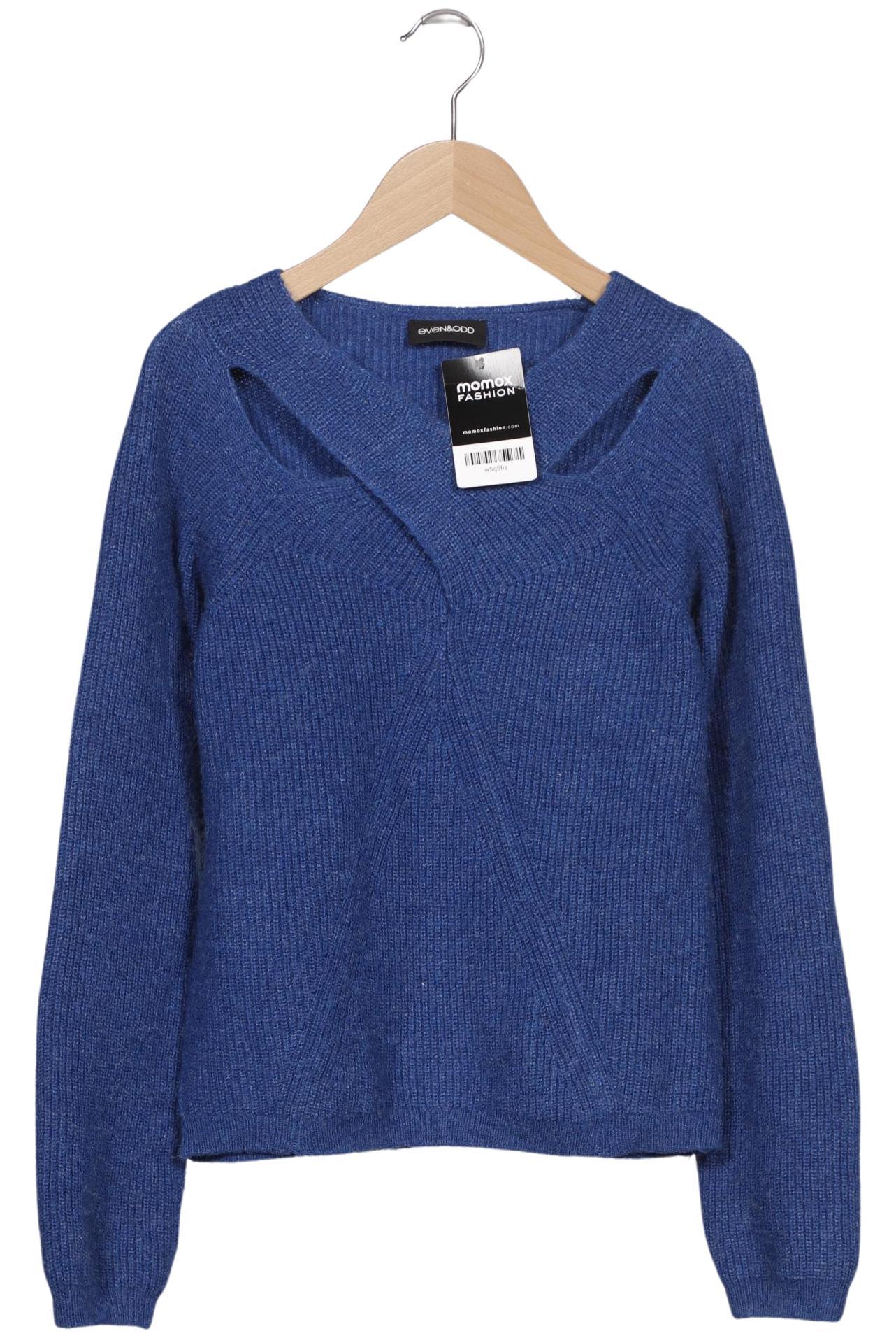 

even odd Damen Pullover, blau, Gr. 36