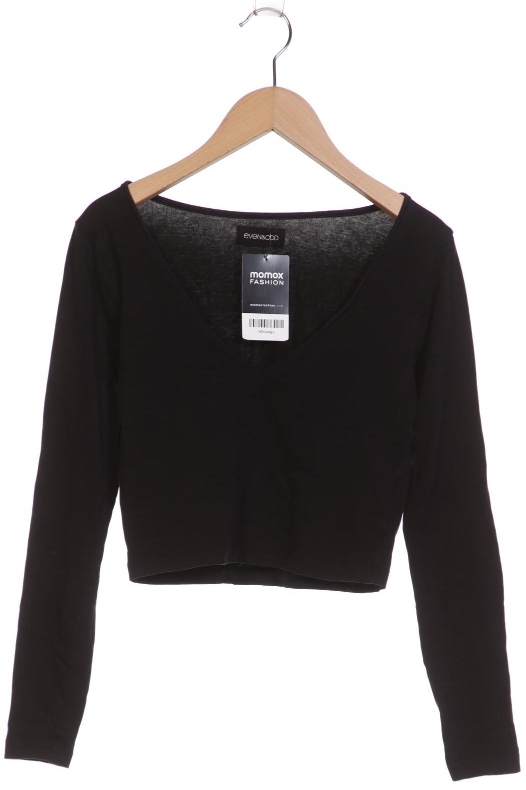 

even odd Damen Langarmshirt, schwarz, Gr. 36