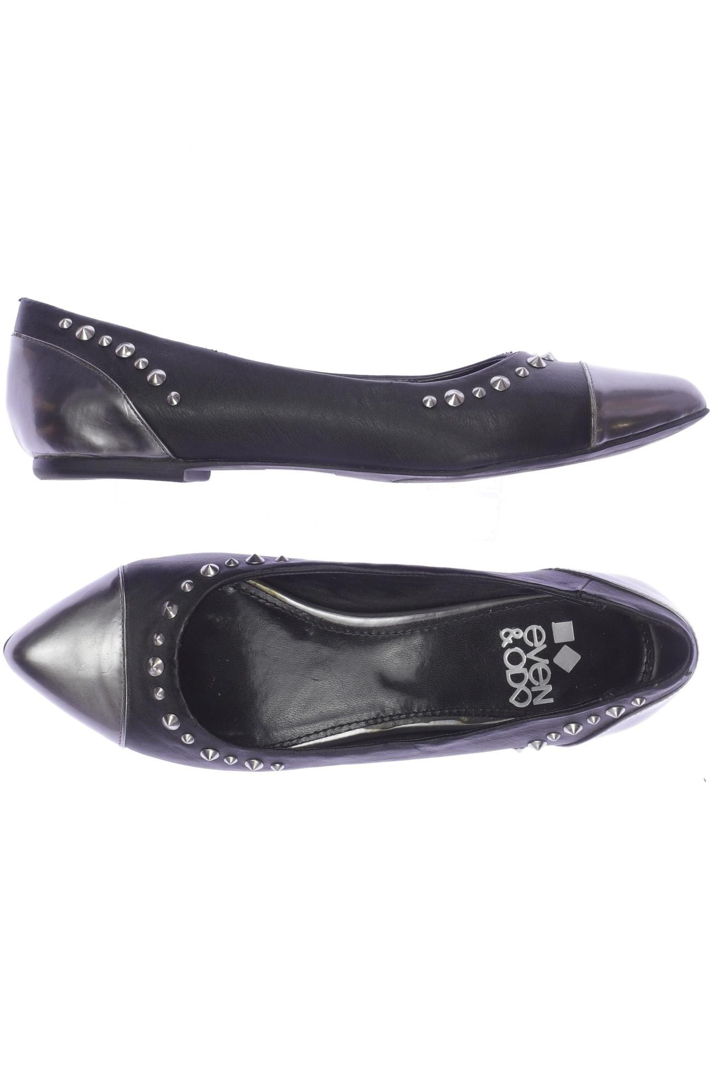 

even odd Damen Ballerinas, schwarz, Gr. 38