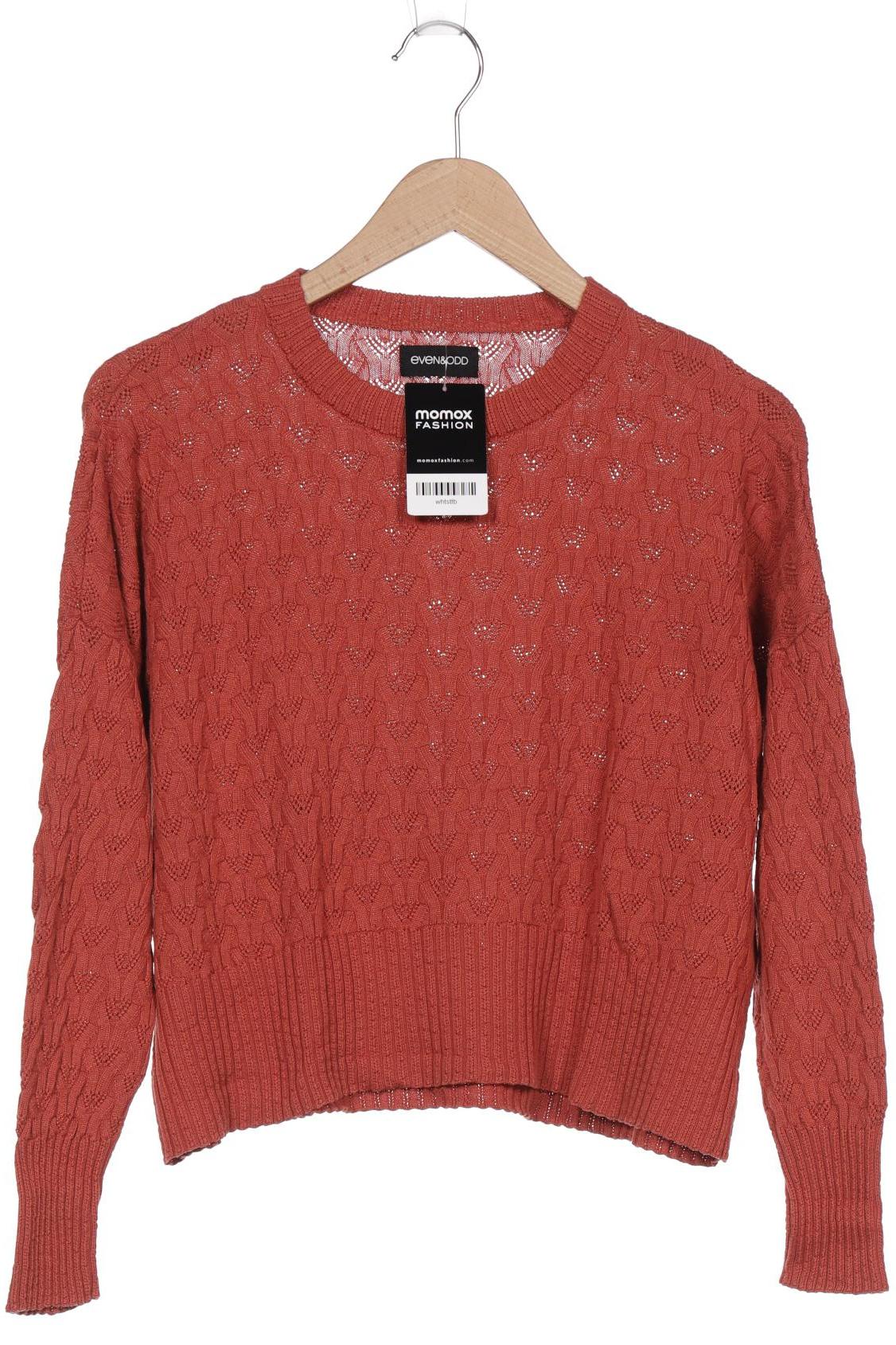 

even & odd Damen Pullover, orange