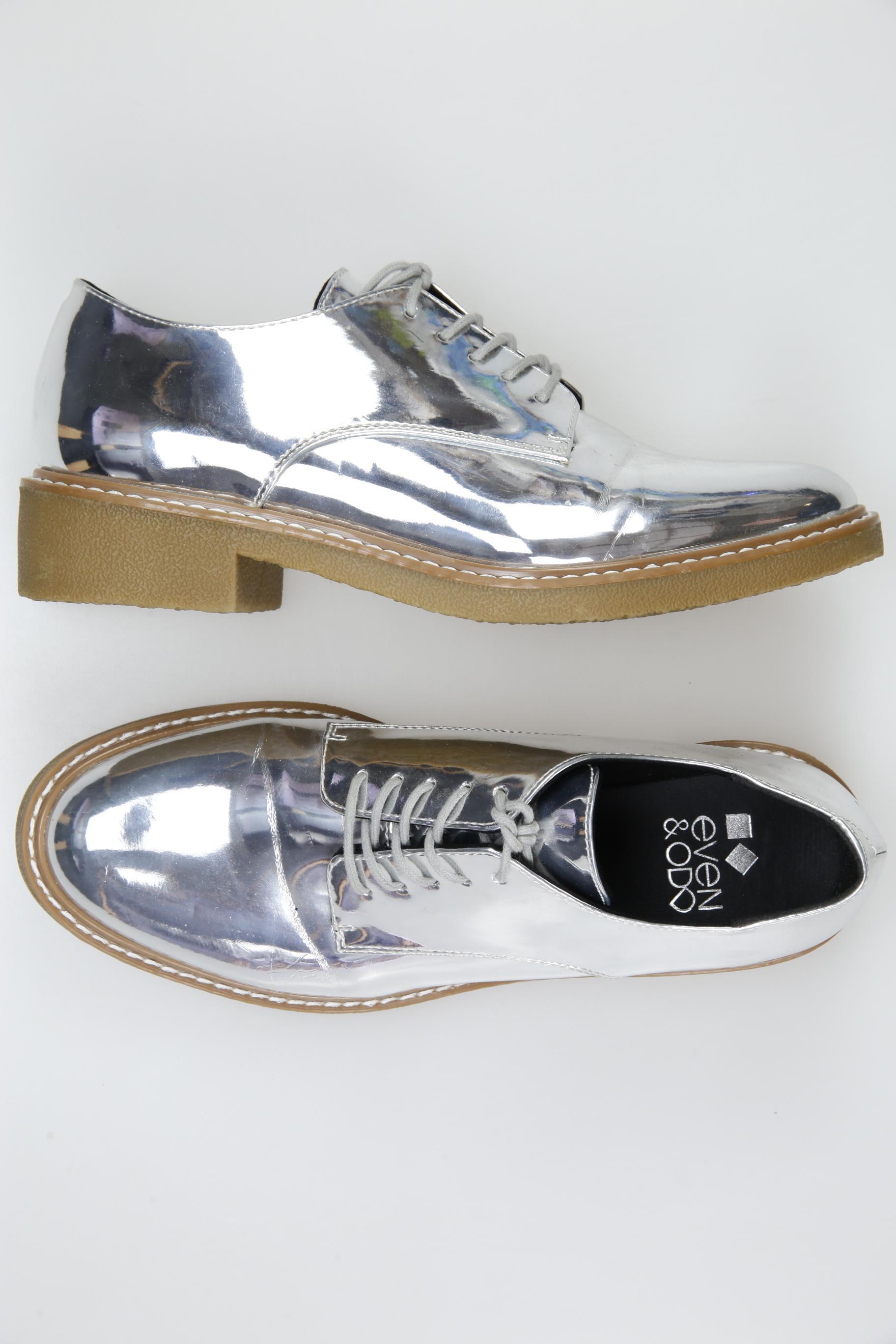 

even odd Damen Halbschuh, silber, Gr. 39