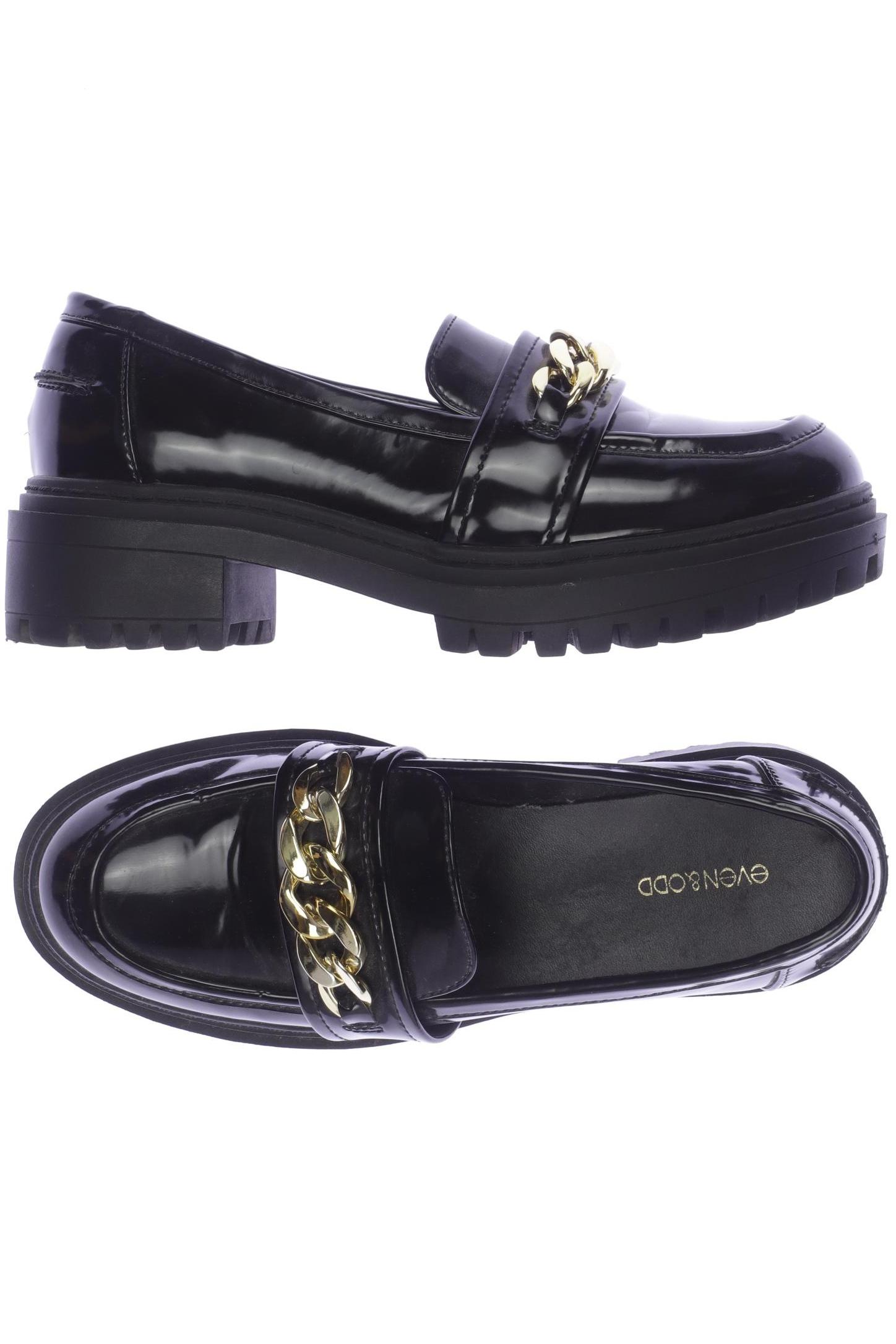 

even odd Damen Halbschuh, schwarz, Gr. 37