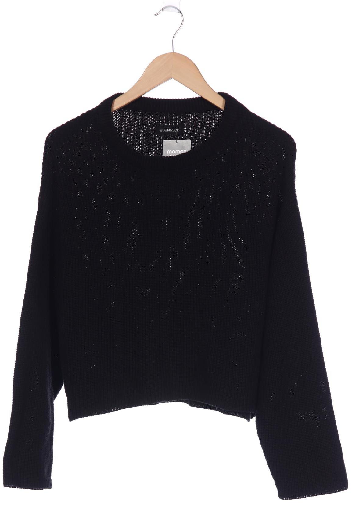 

even & odd Damen Pullover, schwarz