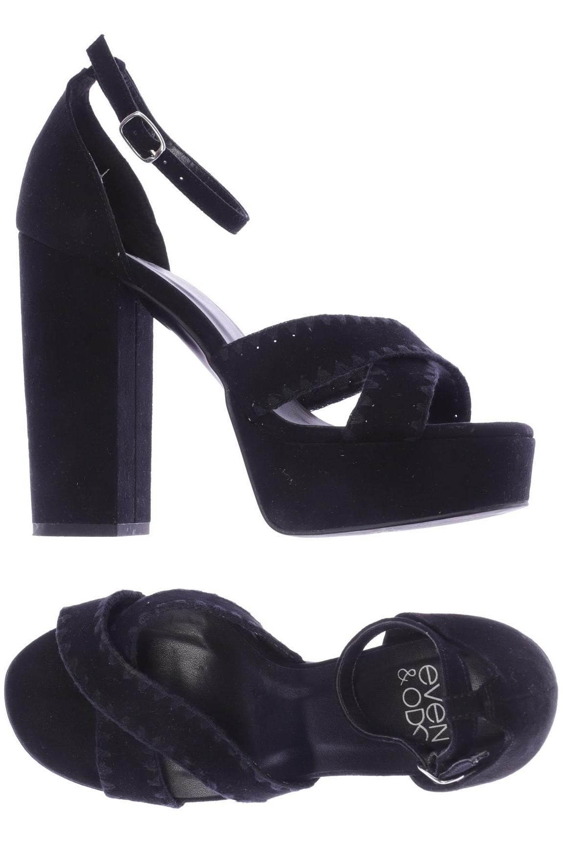 

even odd Damen Sandale, schwarz, Gr. 38