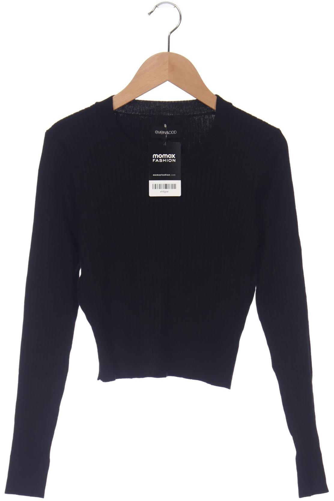 

even & odd Damen Pullover, schwarz