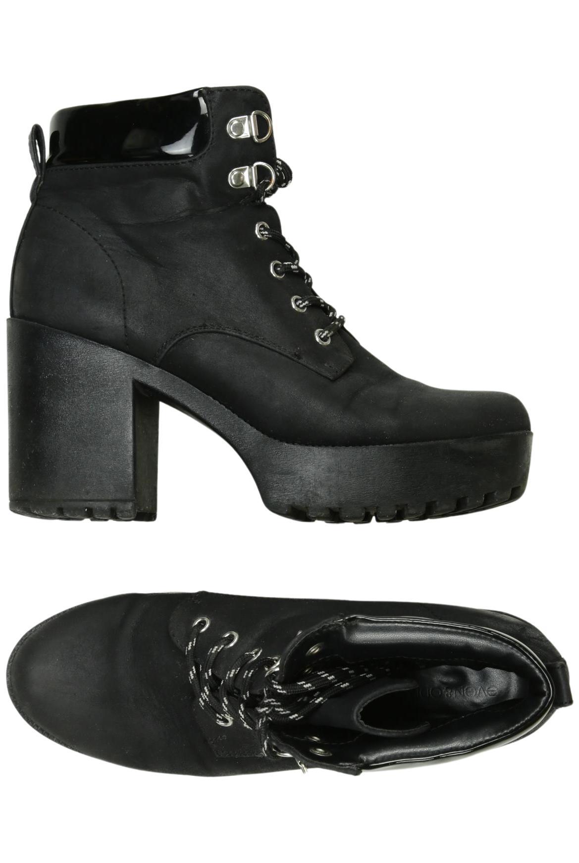 

even odd Damen Stiefelette, schwarz, Gr. 39
