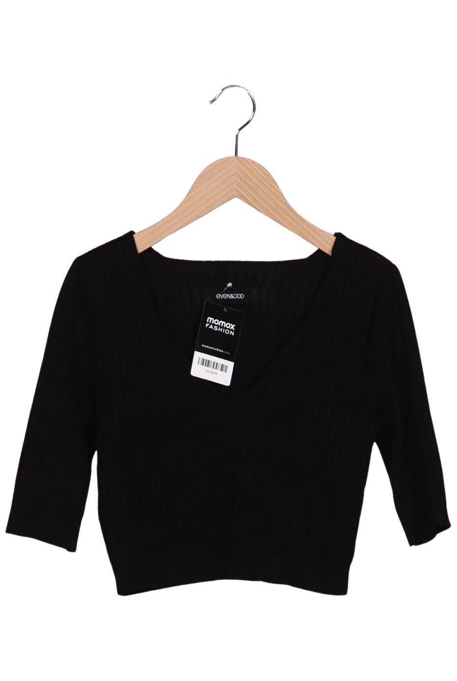 

even odd Damen Pullover, schwarz, Gr. 38