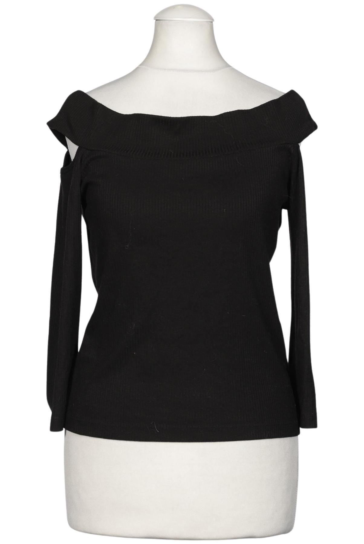 

even odd Damen Langarmshirt, schwarz, Gr. 36