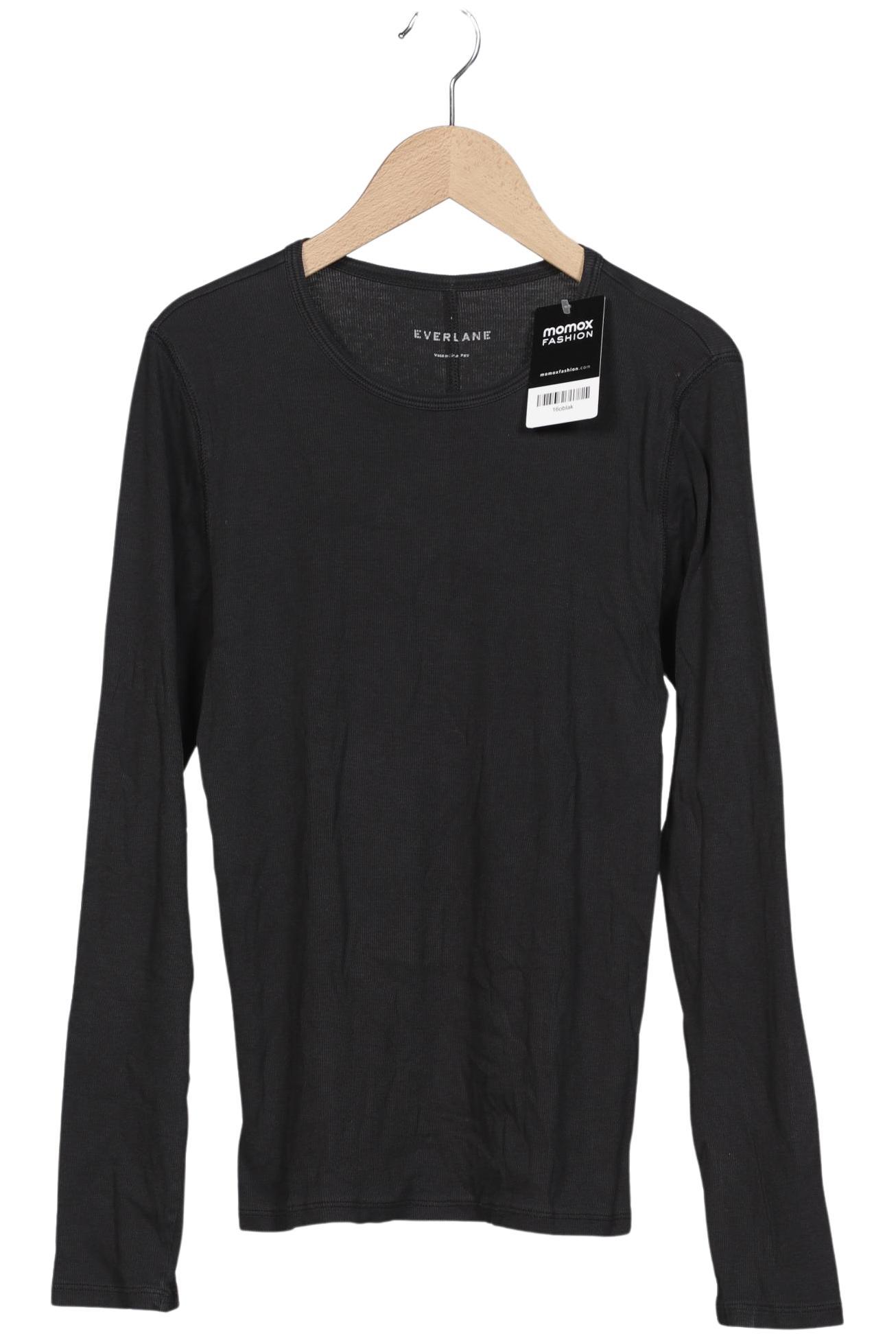 

Everlane Damen Langarmshirt, schwarz, Gr. 34