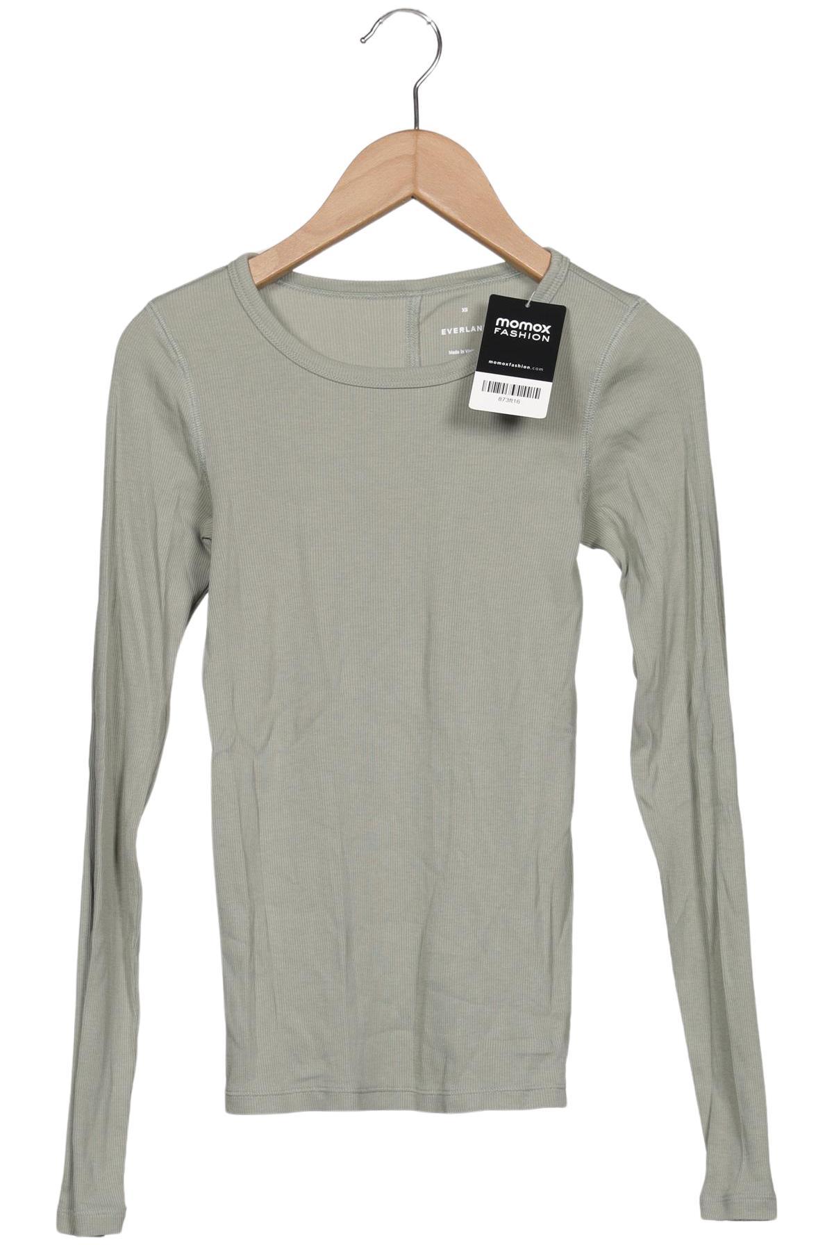 

Everlane Damen Langarmshirt, hellgrün, Gr. 34