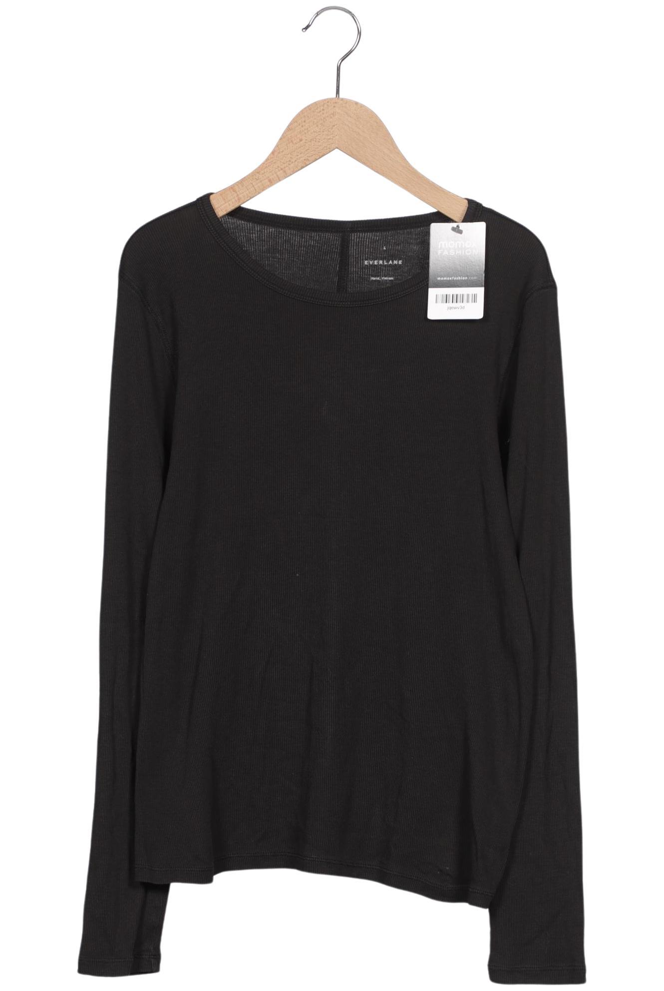 

Everlane Damen Langarmshirt, schwarz, Gr. 42
