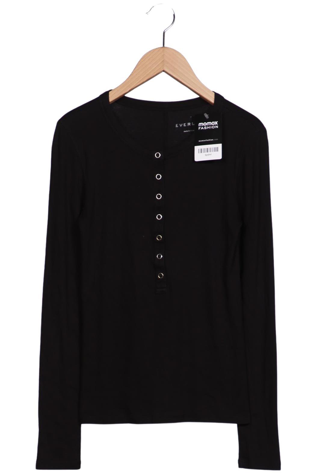 

Everlane Damen Langarmshirt, schwarz, Gr. 36