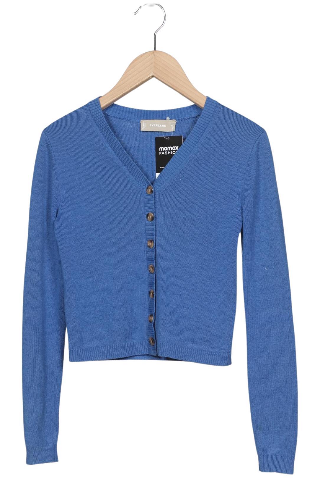 

Everlane Damen Strickjacke, blau, Gr. 34