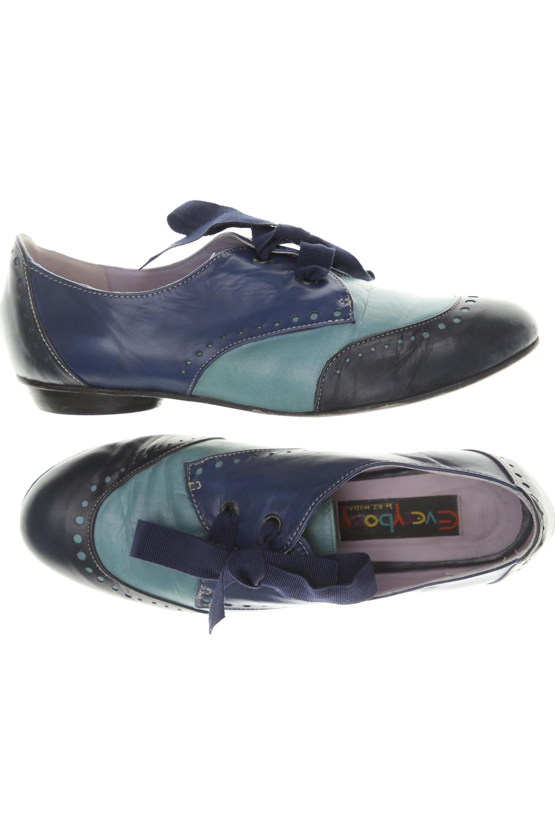 

Everybody Damen Halbschuh, blau, Gr. 37.5