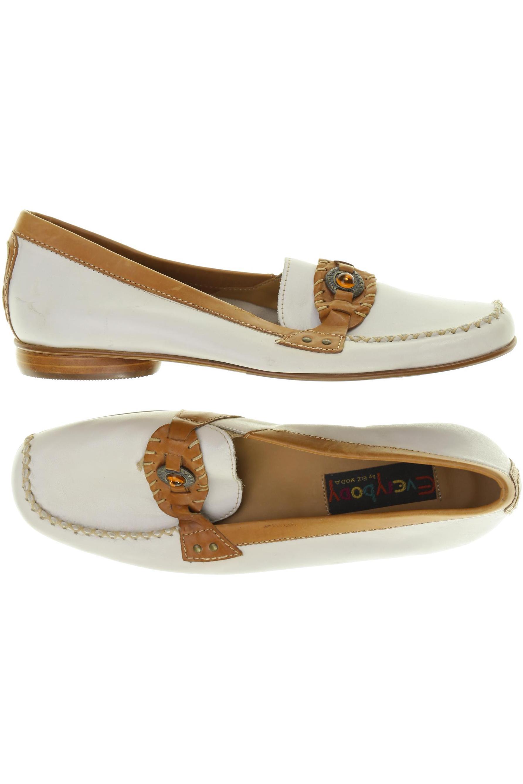 

Everybody Damen Halbschuh, weiß, Gr. 38.5