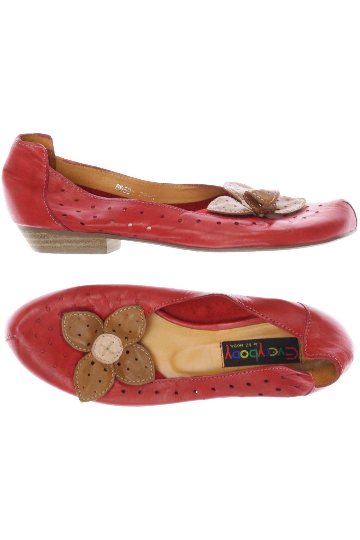 

Everybody Damen Halbschuh, rot, Gr. 39.5