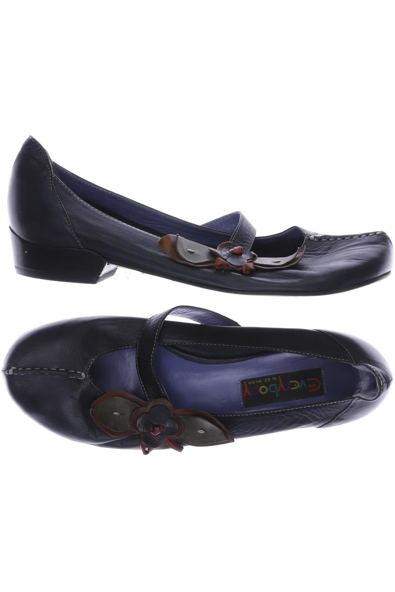 

Everybody Damen Halbschuh, marineblau, Gr. 41.5