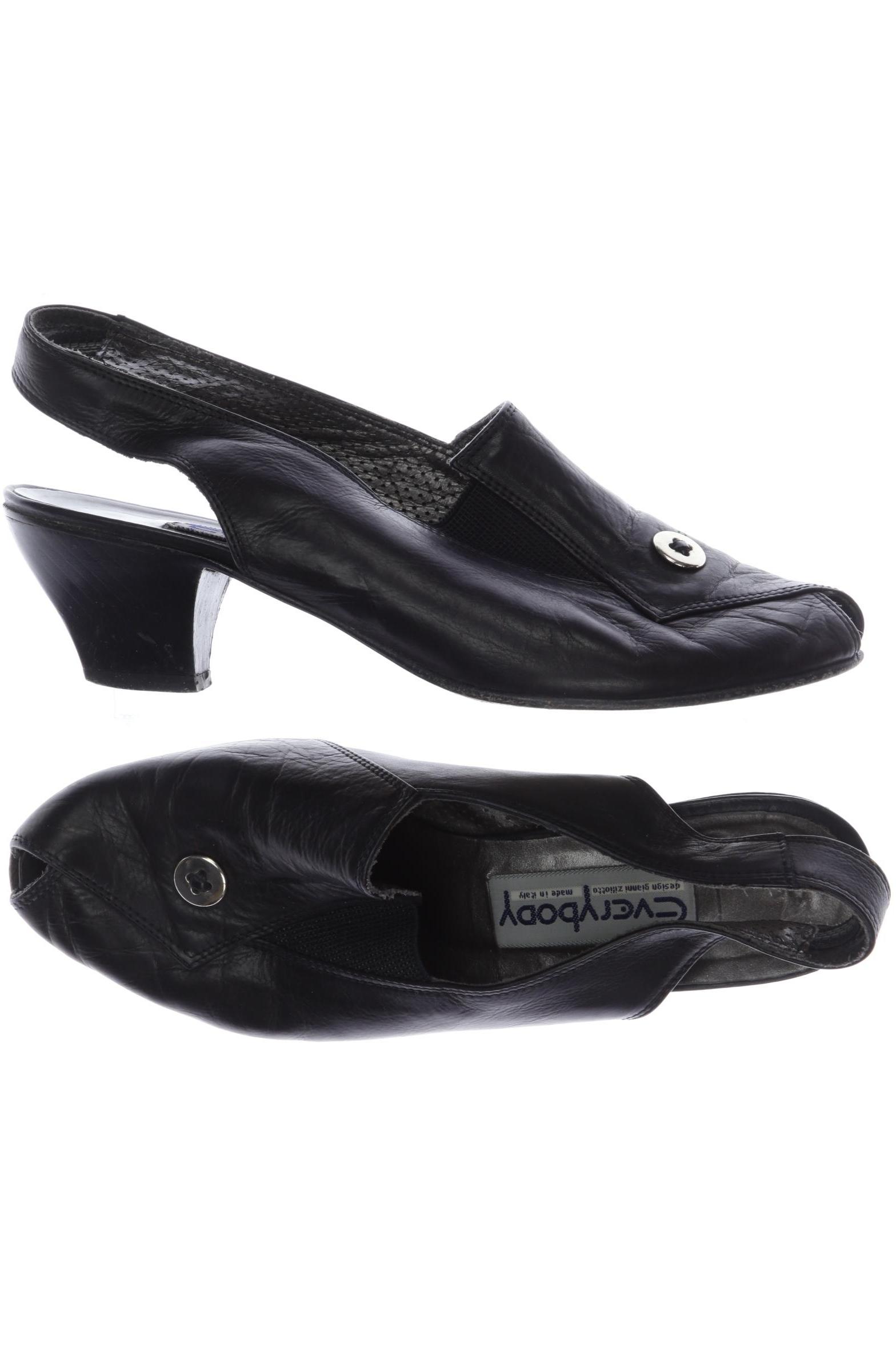 

Everybody Damen Sandale, schwarz, Gr. 37.5