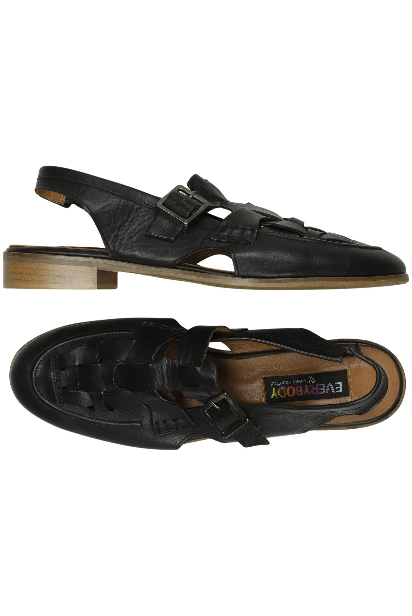 

Everybody Damen Sandale, schwarz, Gr. 43