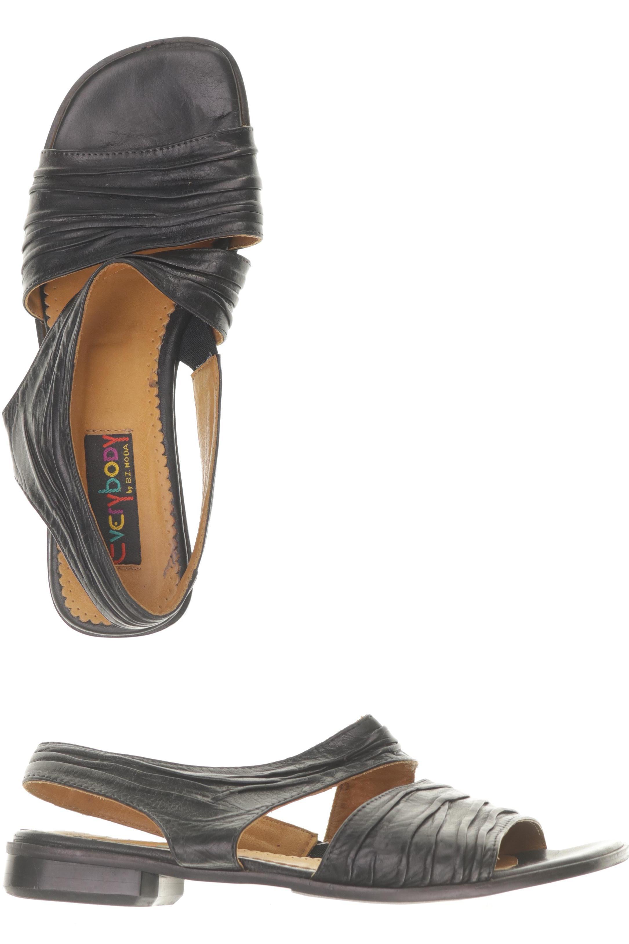 

Everybody Damen Sandale, schwarz, Gr. 38.5