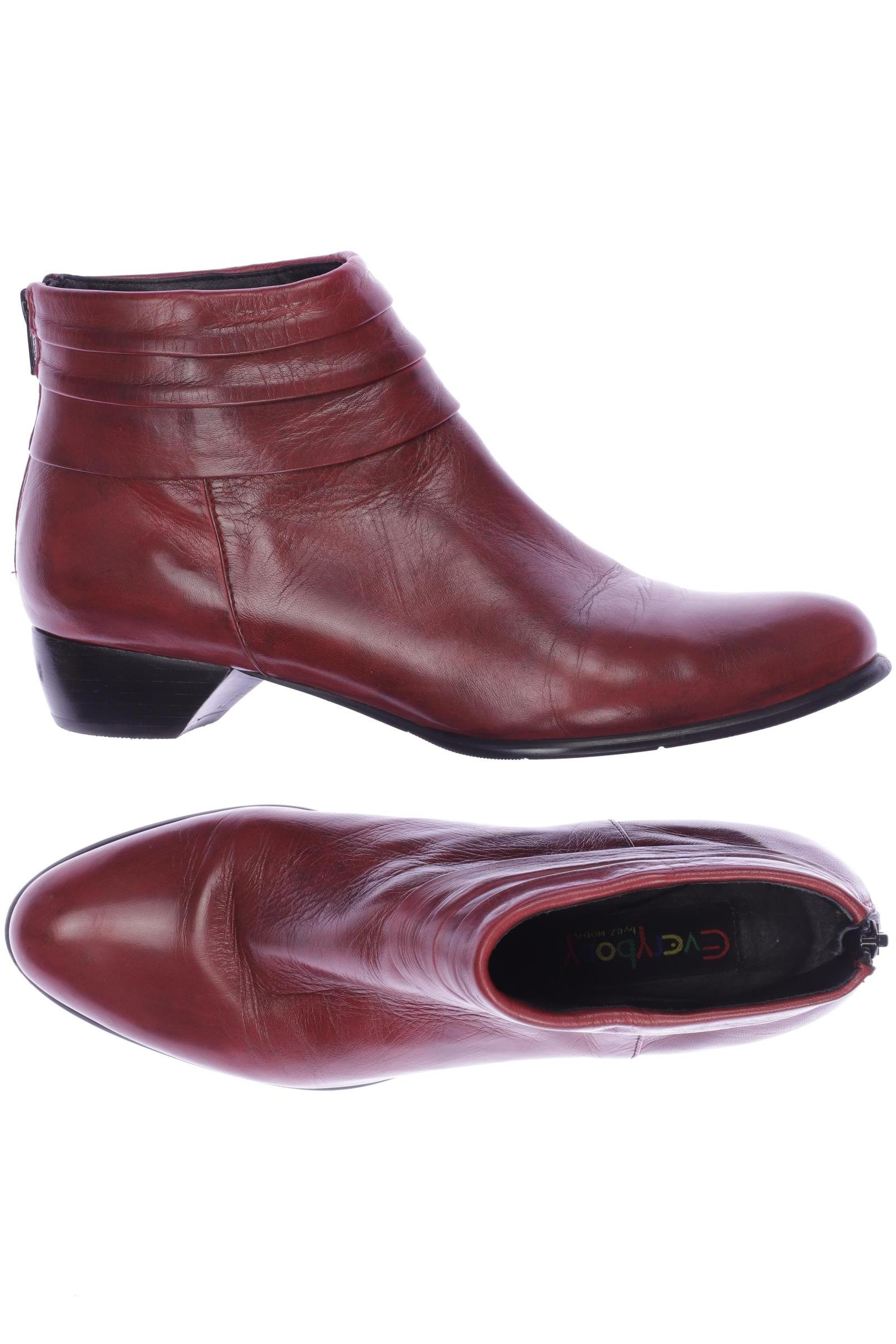 

Everybody Damen Stiefelette, rot, Gr. 40.5