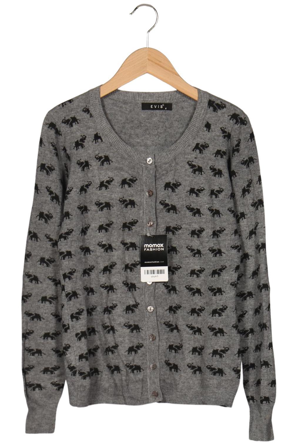 Thumbnail - Evisu Damen Strickjacke, grau, Gr. 34