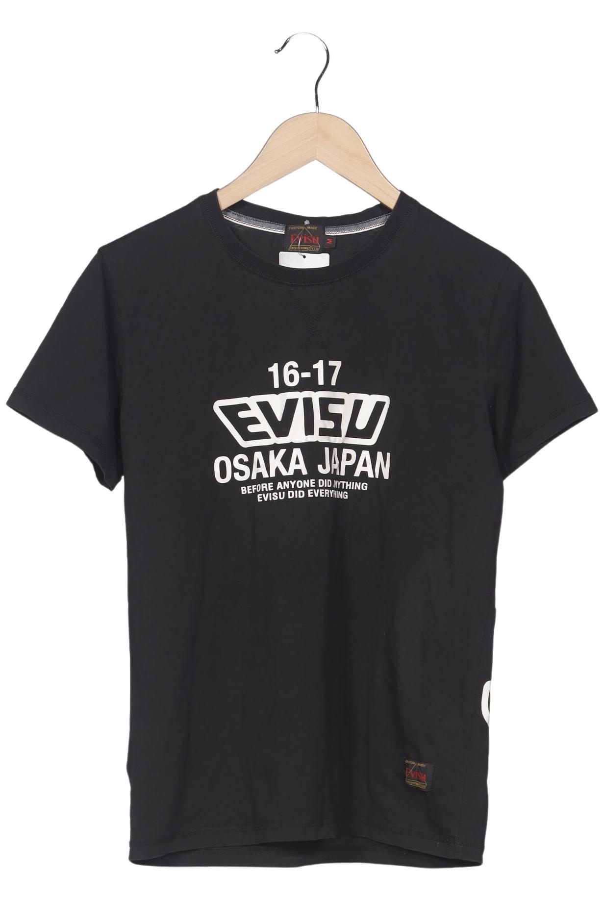 

Evisu Damen T-Shirt, schwarz, Gr. 38