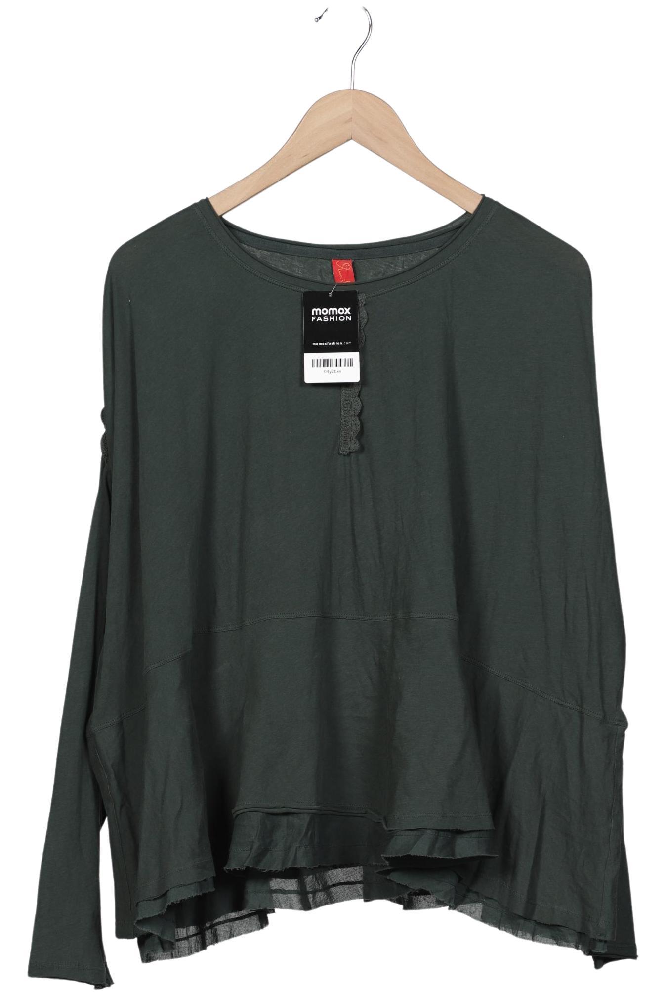 Thumbnail - Ewa i Walla Damen Langarmshirt, grün, Gr. 44